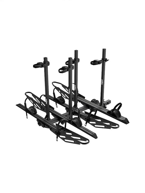 Hitch E-bike Rack | 2+2 Add-On, Expandable 4-Bike, 250lbs
