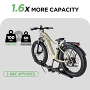 1-Bike Hitch E-bike Rack, Lightweight Single - eJOEbike
