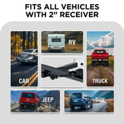 1-Bike Hitch E-bike Rack, Lightweight Single - eJOEbike