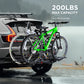 2-Bike Hitch Rack with Lock
