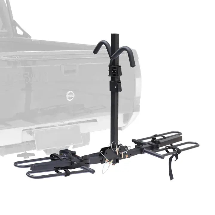 2-Bike Hitch Bike Rack, Pin Clip Folding Bike Carrier - eJOEbike