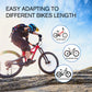 2-Bike Hitch Bike Rack, Folding Fat Tire Bike Carrier, 200 LBS, 2'' Receiver