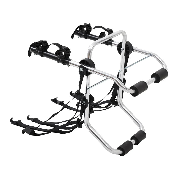 2-Bike Trunk Mount Rack, Lightweight Aluminum Bike Carrier