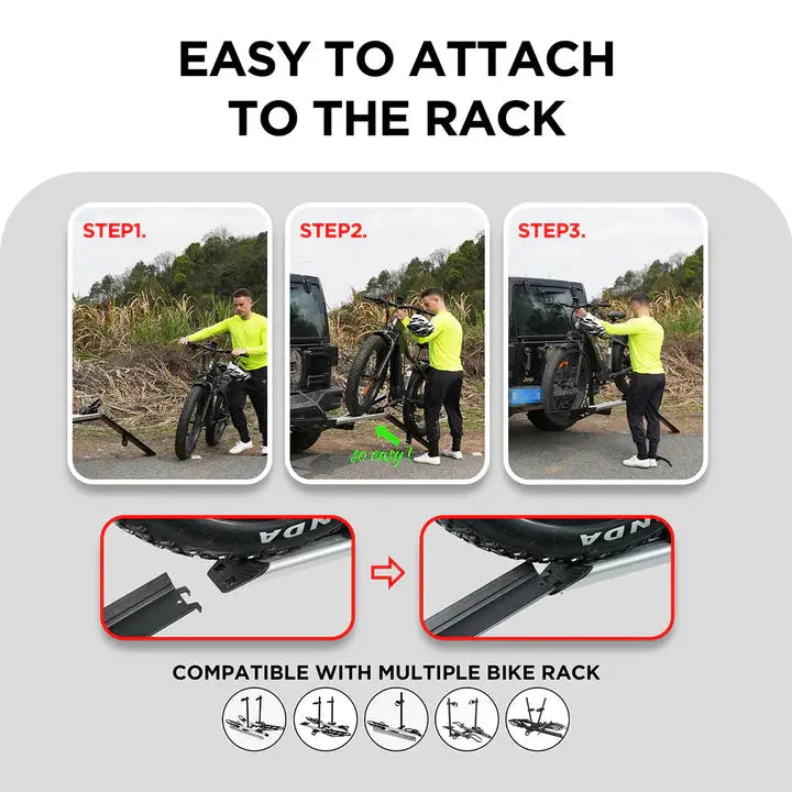 100 LB Capacity Foldable Loading Ramp - eJOEbike