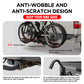 2-Bike Hitch Bike Rack, Pin Clip Folding Bike Carrier