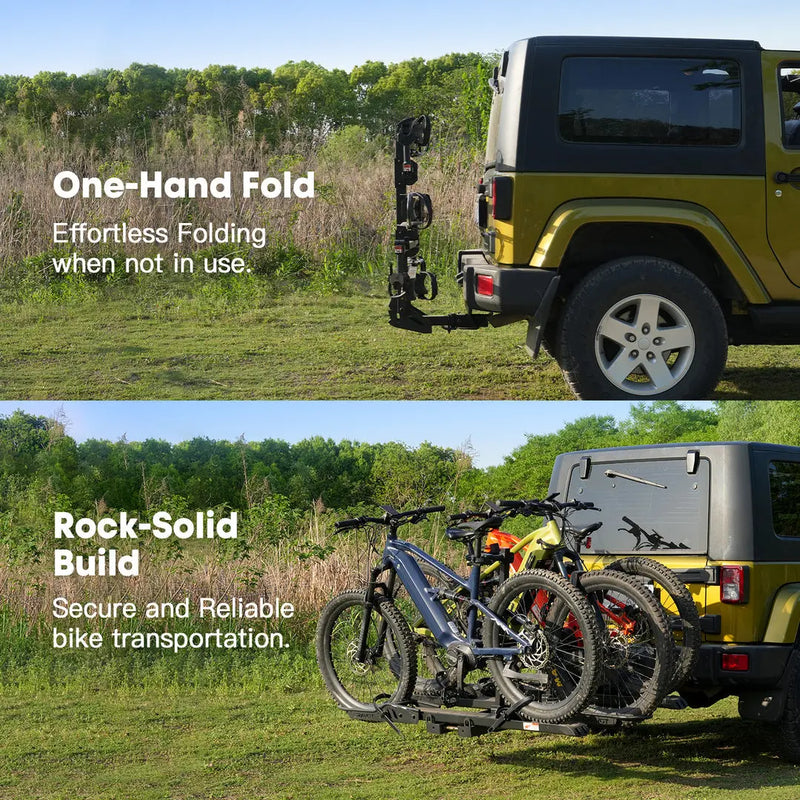 CRAVOT CyberRack S3 Hitch Bike Rack - eJOEbike