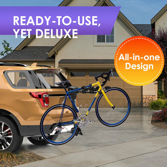 4-bike hitch bike rack, easy fold bike carrier