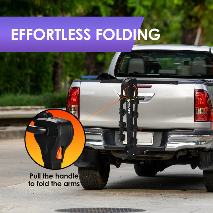 4-Bike Hitch Bike Rack, EASY FOLD Bike Carrier