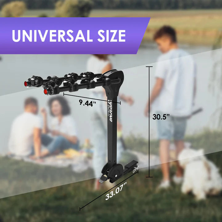 4-Bike Hitch Bike Rack, EASY FOLD Bike Carrier
