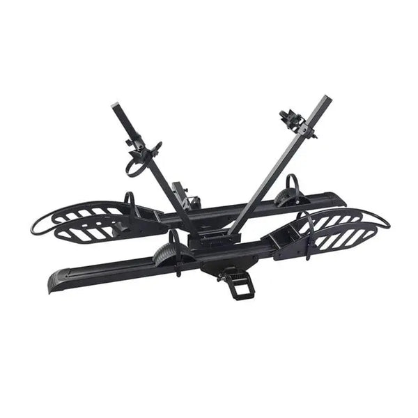 2-Bike Hitch Electric Bike Rack, Folding Fat Tire E-Bike Carrier, 200 LBS Capacity, Fits 2'' Receiver - eJOEbike