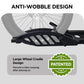 2-Bike Hitch E-bike Rack with Ramp, Fat Tire Electric Bike Carrier