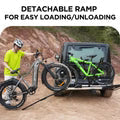 Foldable Loading Ramp For Bike Racks 100lb Capacity | Young Electric 