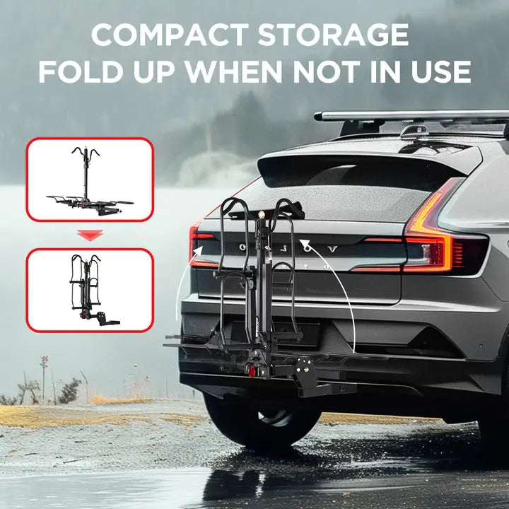 2-Bike Hitch Rack with Lock - eJOEbike