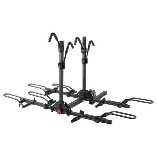 4-Bike Hitch Bike Rack, Folding Bike Carrier 