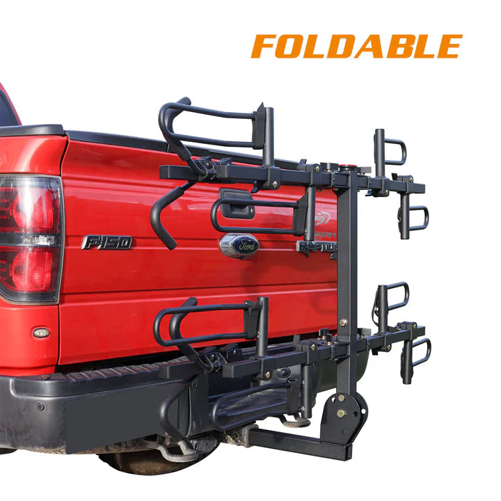 4-Bike Hitch Bike Rack, Folding Bike Carrier