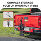 2-Bike Hitch Bike Rack, Pin Clip Folding Bike Carrier