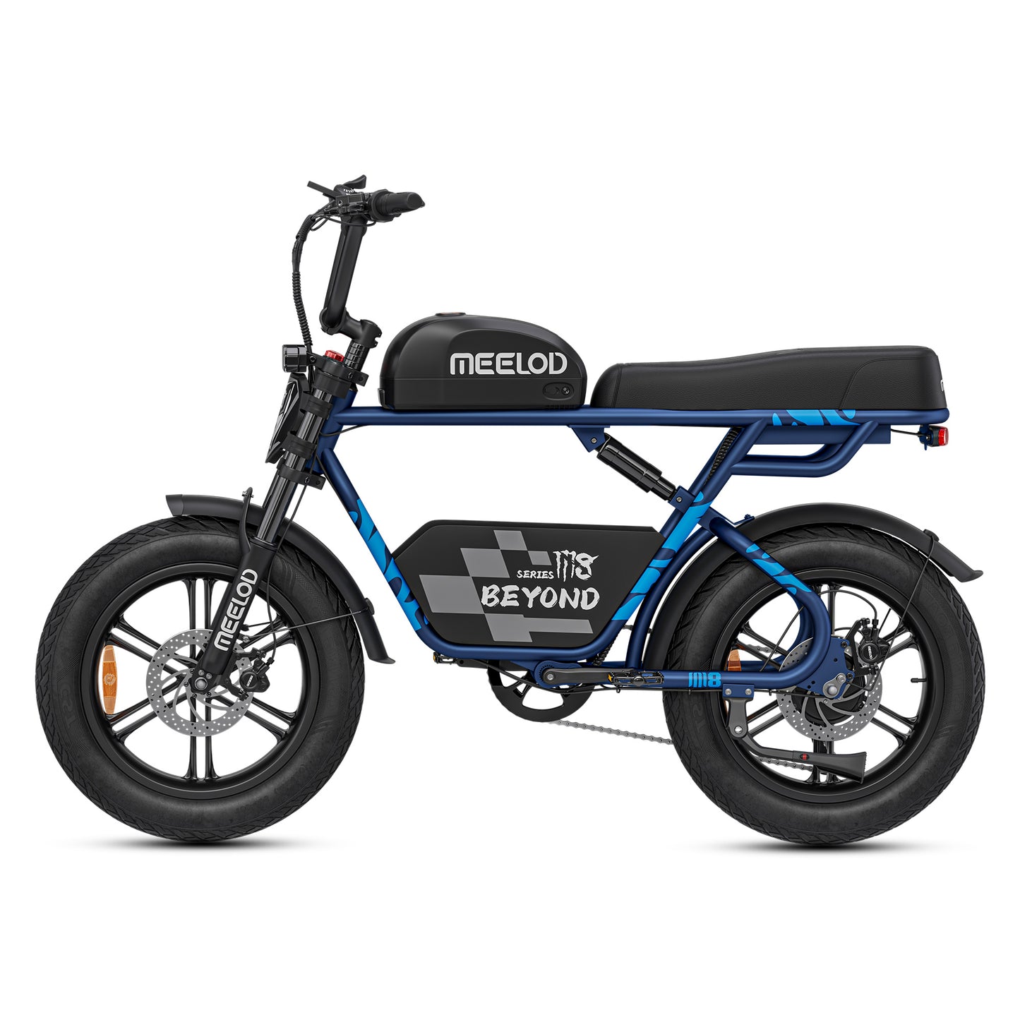 MEELOD M8 | Fat Tire Ebike - Long Range