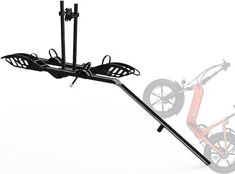 Young Electric MATE R Foldable Hitch Bike Rack | 2’’ Receiver, 200 LBS Capacity (Open Box)