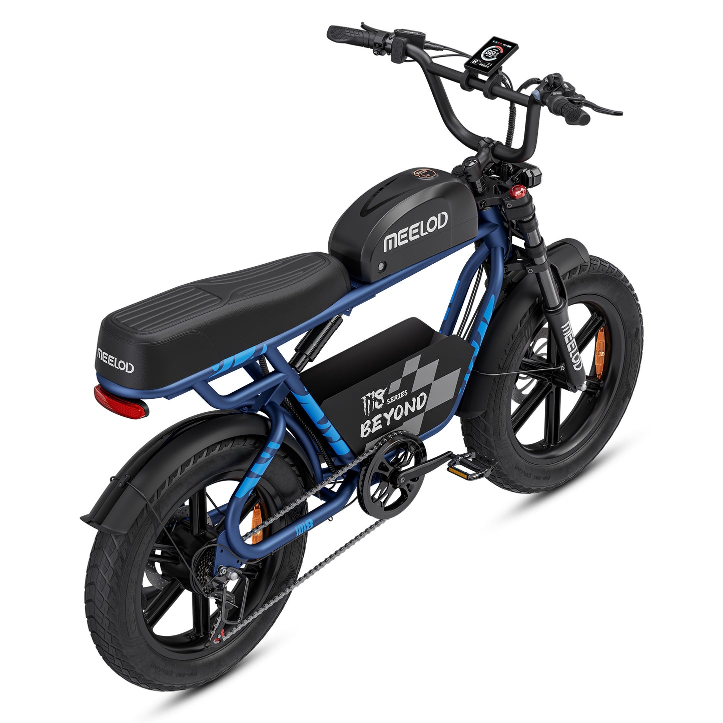 MEELOD M8 | Fat Tire Ebike - Long Range