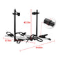 2-Bike Hitch Electric Bike Rack, Folding Fat Tire E-Bike Carrier