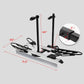2-Bike Hitch E-bike Rack with Ramp, Fat Tire Electric Bike Carrier