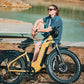 YOUNG Electric E-Scout Pro Step-Through Commuter Ebike | Up to 80 Miles, 28 MPH | 960Wh LG Battery, 26’’ All-terrain eBike (Open Box)