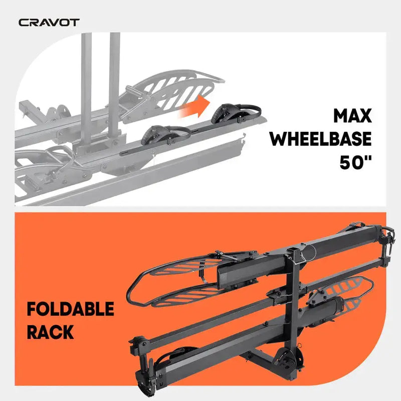 CRAVOT CyberRack E2 Hitch Bike Rack(Open Box) ejoebike