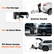 CRAVOT CyberRack E2 Electric Hitch Bike Rack