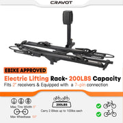 CRAVOT CyberRack E2 Electric Hitch Bike Rack