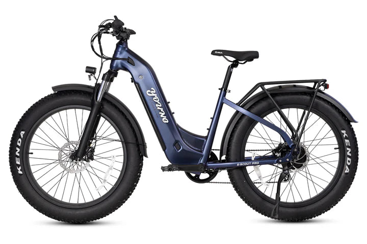 YOUNG Electric E-Scout Pro Step-Through Commuter Ebike | Up to 80 Miles, 28 MPH | 960Wh LG Battery, 26’’ All-terrain eBike (Open Box)