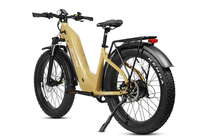 YOUNG Electric E-Scout Pro Step-Through Commuter Ebike | Up to 80 Miles, 28 MPH | 960Wh LG Battery, 26’’ All-terrain eBike (Open Box)