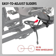 Young Electric FELLOW Foldable Hitch eBike Rack | 2’’ Receiver, 200 LBS Capacity eJOEbike