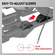 Young Electric MATE R Foldable Hitch Bike Rack | 2’’ Receiver, 200 LBS Capacity eJOEbike