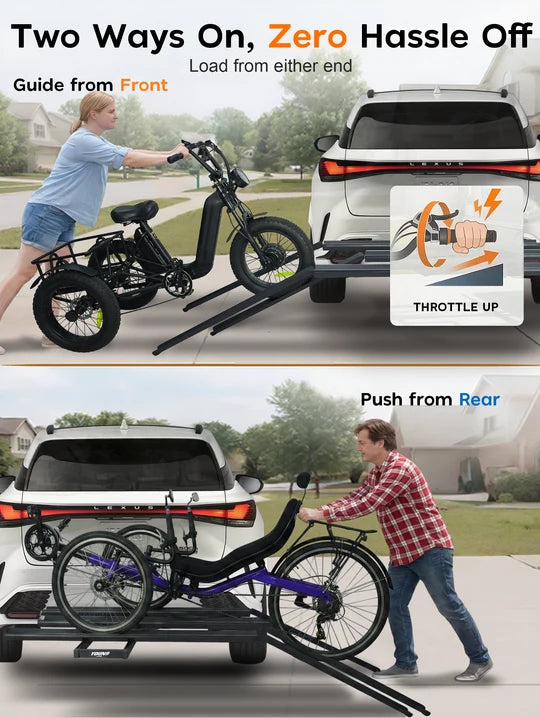 Etrike Hitch Rack | Young Electric 