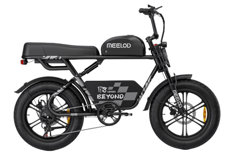 MEELOD M8 | Fat Tire Ebike - Long Range 