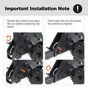 CRAVOT MagRack F2 Light Weight Foldable Hitch Bike Rack