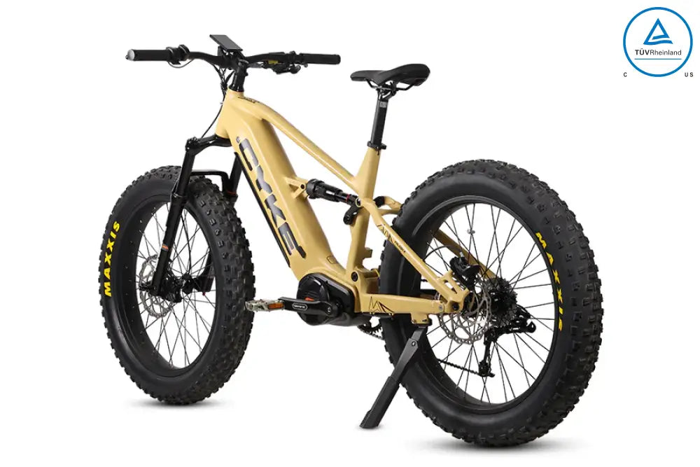 FALCON X FULL SUSPENSION EBIKE (open box) Desert Yellow / 17’’FRAME FALCON SERIES