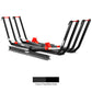 200lbs Capacity Tire-Clamp E-bike Rack with Ramp